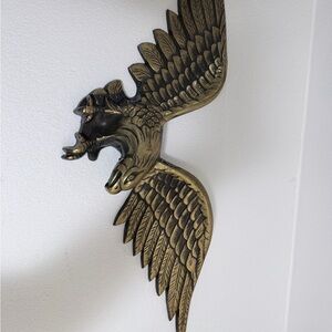 Gold Eagle Wall Decor